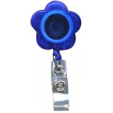 Translucent Flower Badge Reel - 10 pack